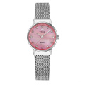 Custom Logo Milano Style Minimalist Ultra Thin JAPAN Movement Luxury Quartz Women Watches WWOOR 8825